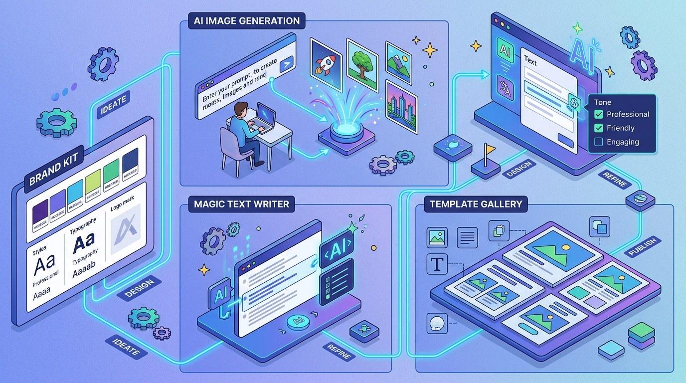 The Solopreneur's Guide to Canva Magic Studio: Design Everything Your Business Needs Without a Designer in 2026